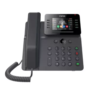 IP телефон Fanvil V64 черный 12 линий LCD Wi-Fi