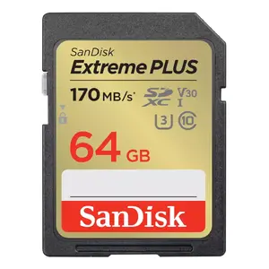 Memory Card SanDisk 64GB SDXC Class 10 SDSDXW2-064G-GNCIN