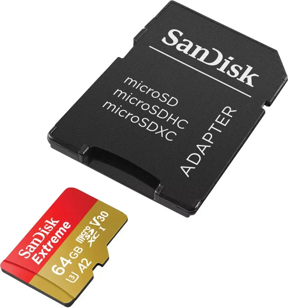 Флеш-память SanDisk 64GB MicroSDXC Extreme Photo 2