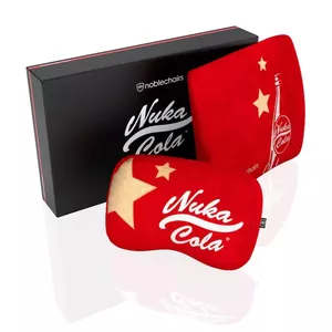 Подушка для шеи/поясничная подушка noblechairs Fallout Nuka-Cola Красная 2 шт.