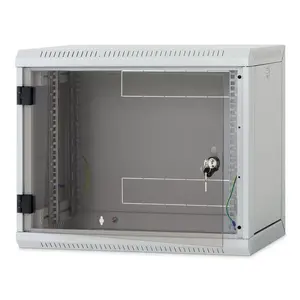 Sienas skapītis Triton 9U 400 mm dziļums RUA-09-CS4-CAX-A1 — 9U sienas skapītis tīkla iekārtām, dziļums 400 mm