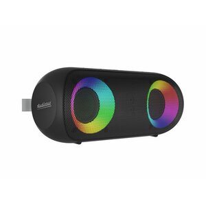 Audictus Aurora RGB skaļruņi, 14 W, Bluetooth, vadu, melni