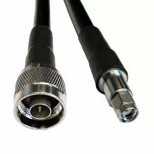 Коаксиальный кабель HiSmart TV991495 LMR-400, 2 м, N-male → RP-SMA-male