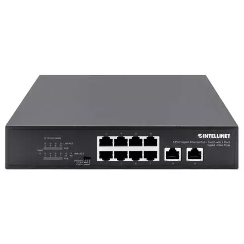 Intellinet 8-Port Gigabit Ethernet PoE+ slēdzis Photo 3