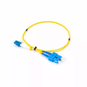 Fiber Optic Patch Cord LC-SC Duplex Singlemode 0.5 m 2 mm OEM PCLCSC9D0.5-2L