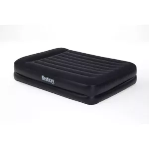 Inflatable Airbed Bestway Flocked Airbed Premium Queen 2.03×1.52×0.46 m, vinyl, black