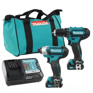 Power Tool Combo Kit, Makita CLX224X, Battery Powered