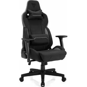 Spēļu krēsls Sense7 Sense7 fabric Sentinel melni‑pelēks, svars 20.4 kg