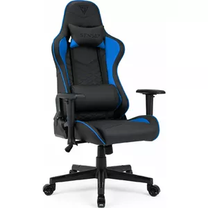 Gaming chair Sense7 Spellcaster black-blue — weight 17.5 kg
