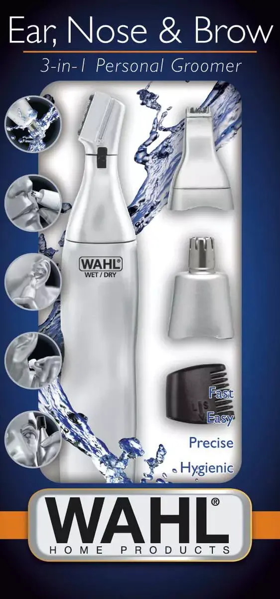 Wahl 3‑в‑1 триммер для ушей, носа, бровей Photo 4