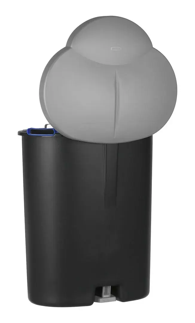 Trash Can Curver 254540 40L Black Pedal Photo 1