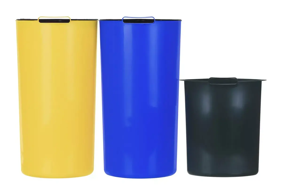 Trash Can Curver 254540 40L Black Pedal Photo 10