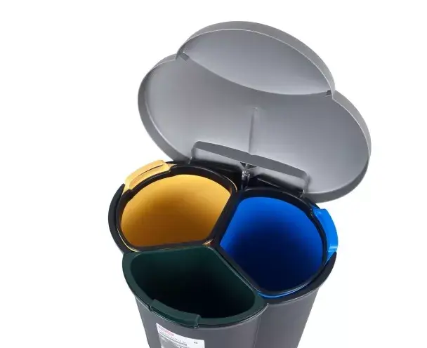Trash Can Curver 254540 40L Black Pedal Photo 6