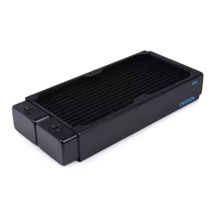 Radiators Alphacool 14439 Misiņš Vara Tērauds Melns 124mm Platums