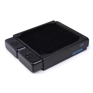 Radiator Alphacool 14468 Brass Copper Steel Black 124mm 151.5mm 30mm