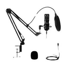 Gear4U RGB Streaming Microphone Black Studio microphone