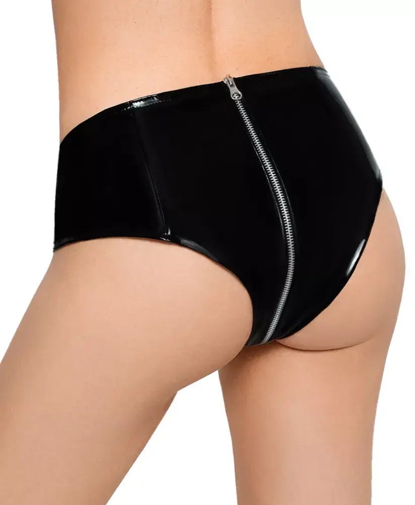 Vinila bikses Black Level ar sānu rāvējslēdzēju, XL Photo 4