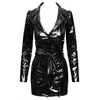 Black Level vinila mini kleita 28500791022, izmērs S Photo 4