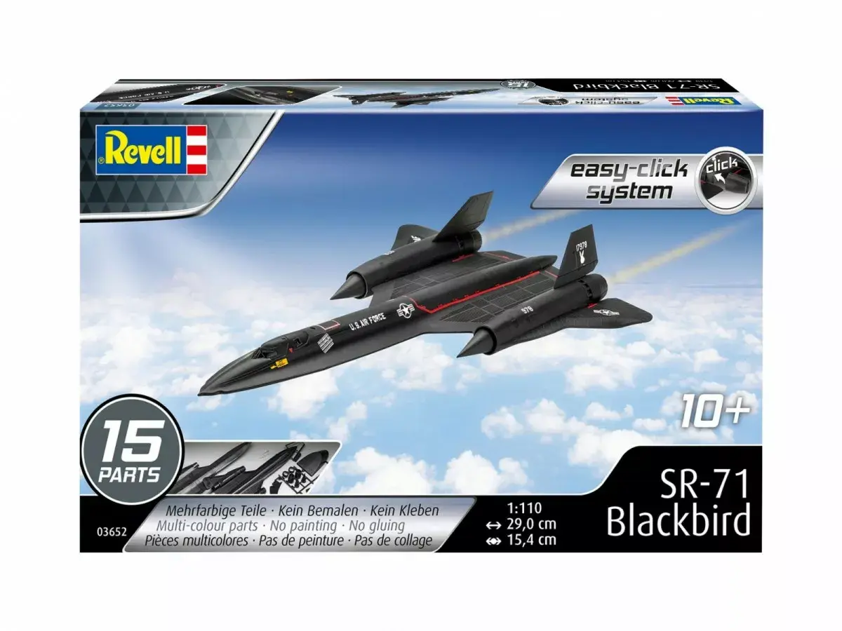 REVELL SR-71 Blackbird масштаб 1/110 Photo 3