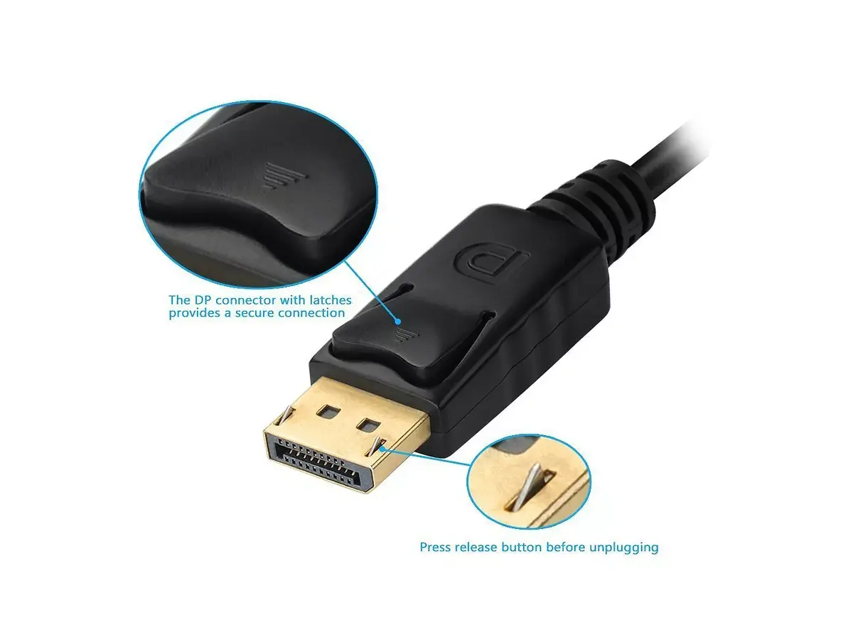 Adapter DisplayPort to VGA HDMI DVI Equip Photo 2