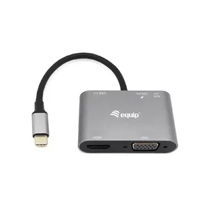Многофункциональный адаптер Equip USB-C 5 в 1