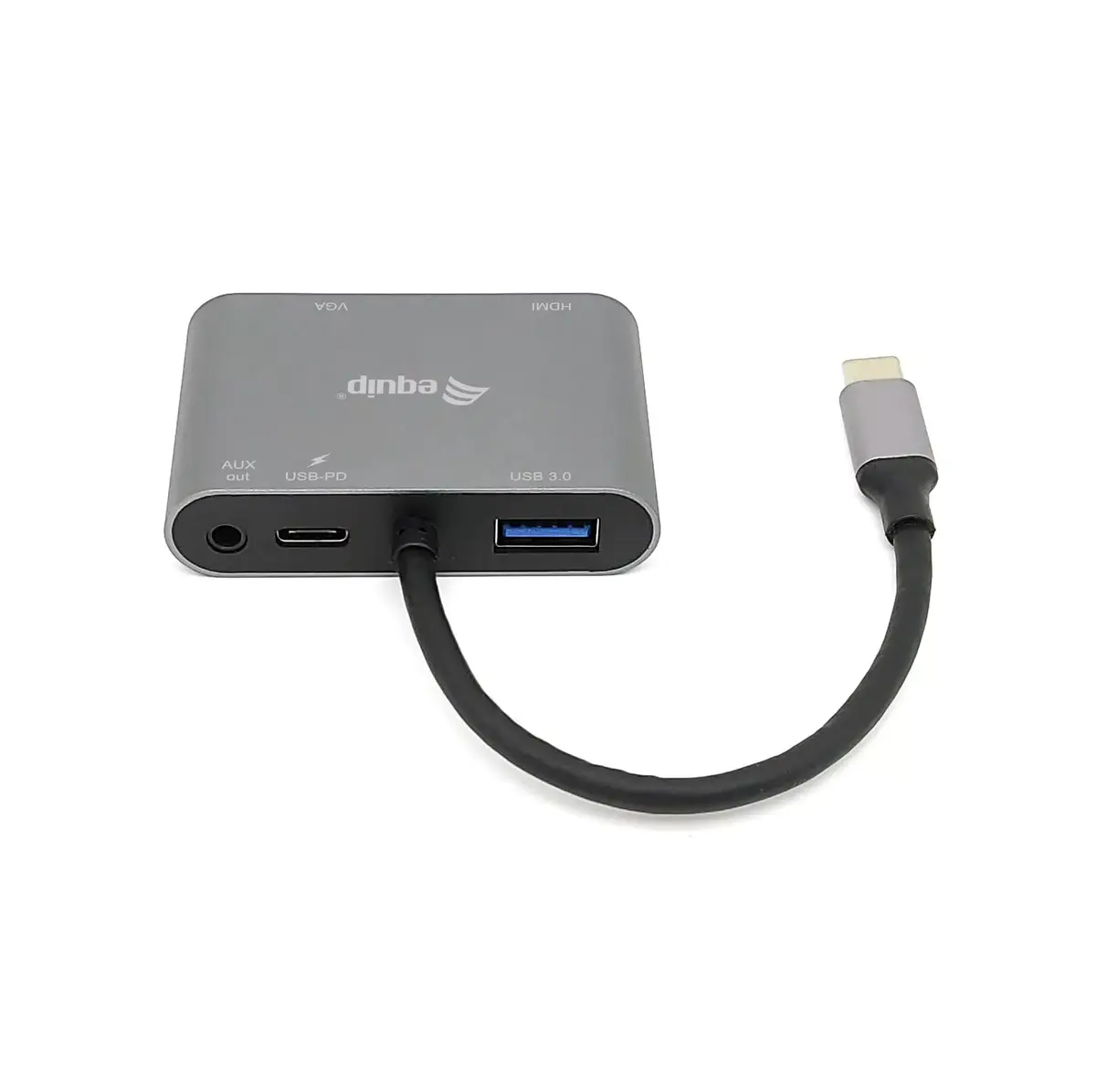 Многофункциональный адаптер Equip USB-C 5 в 1 Photo 2