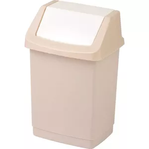 Waste bucket Curver Click-it 50 L beige, 38.5×33.5×63.5 cm