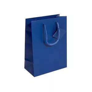 Gift wrap bag Sigel GT504 Blue Monochromatic 170x90x230 mm