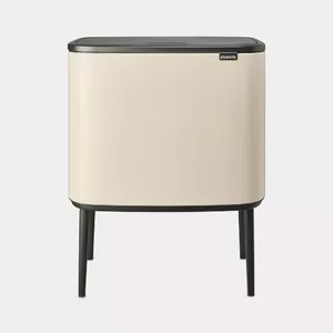 Мусорное ведро Brabantia Bo Touch 33 Л 3 корзины Бежевый Ширина 540 мм Глубина 312 мм Высота 680 мм