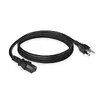 Powercord ACT Powercord USA plug - C13 black Photo 2