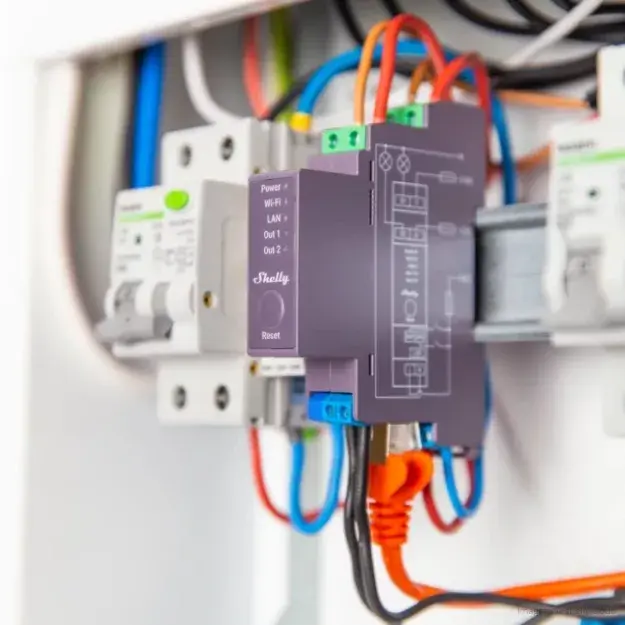 Elektriskais relejs Shelly Pro2 Photo 2
