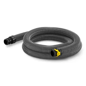 Всасывающий шланг Karcher DN35 T, длина 2,5 м, клипса 2.0, быстрозажим, серый