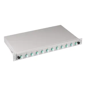 Patch panel EFB Elektronik BA71901L12OM3 1U LC OM3 Grey