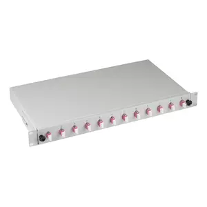 Patch panel EFB Elektronik B71901L48OM4 1U LC OM4 Grey