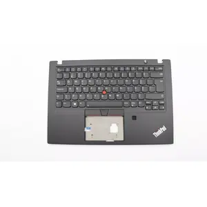 Keyboard top cover (Portuguese, backlit) for Lenovo laptop, model 02HM297