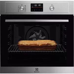 Встраиваемая электрическая духовка Electrolux EOF4P56X, 72 л, пиролитическая очистка, A+, 9 программ, 2300 Вт гриль