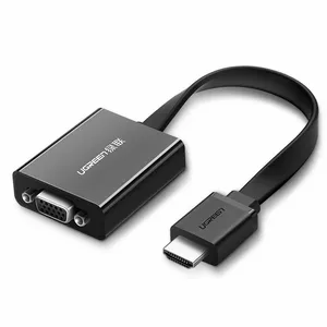 Переходник HDMI на VGA UGREEN MM103 — конвертер HDMI в VGA, поддержка до 1920x1080
