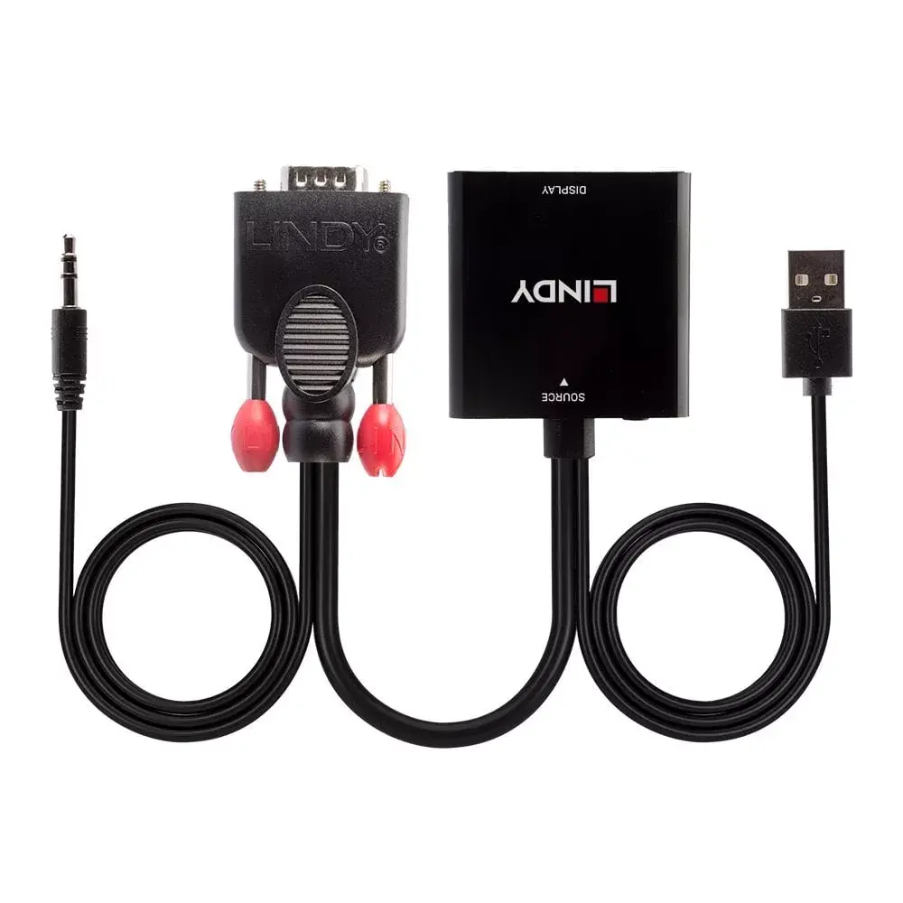 VGA un audio uz HDMI pārveidotājs 38284 Photo 2