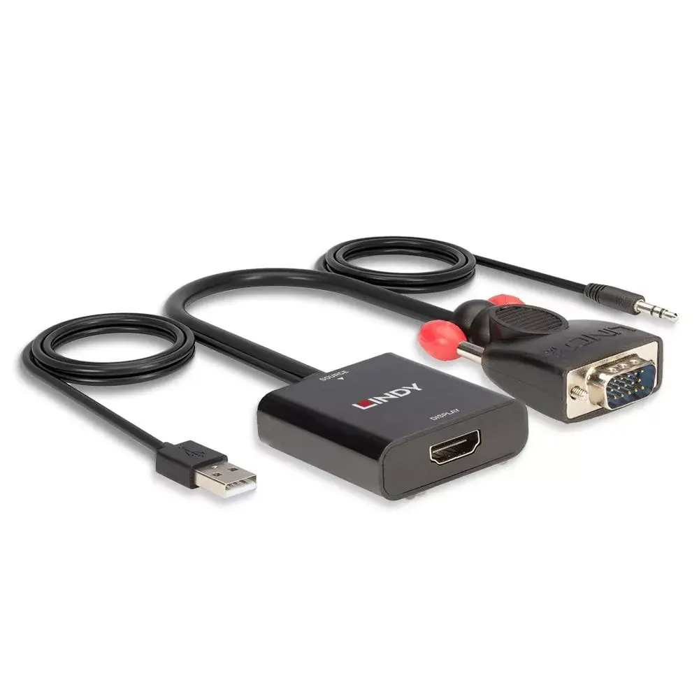 VGA un audio uz HDMI pārveidotājs 38284 Photo 3