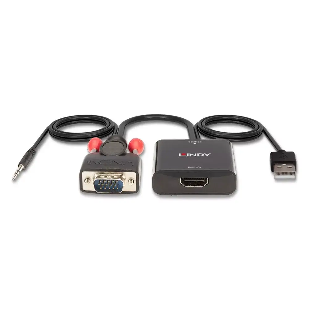VGA un audio uz HDMI pārveidotājs 38284 Photo 4