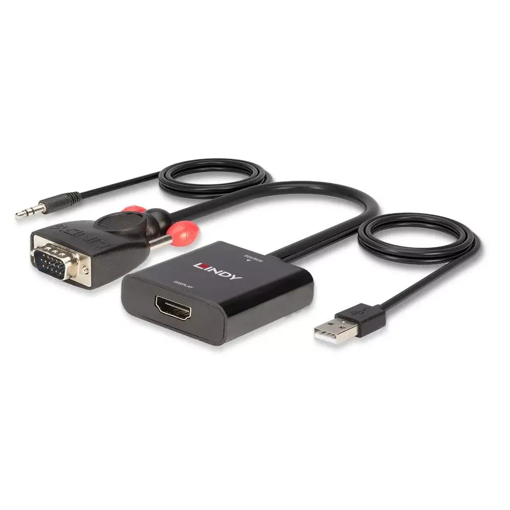 VGA un audio uz HDMI pārveidotājs 38284 Photo 5
