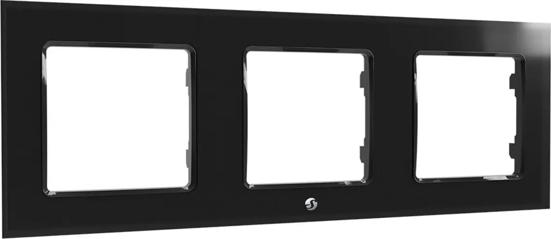 Wall Switch Shelly WF3 Black Photo 2