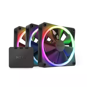 Fan NZXT F120 RGB Triple Pack 12 cm Black 3 pcs 500-1800 RPM