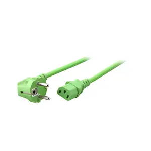 Power cable EFB Elektronik EK588GN.3V2 — 3 m, Type F to C13, 250 V 10 A, green