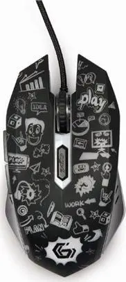 Pele Gembird MUS-6B-GRAFIX-01 USB Type-A, MUS-6B-GRAFIX-01