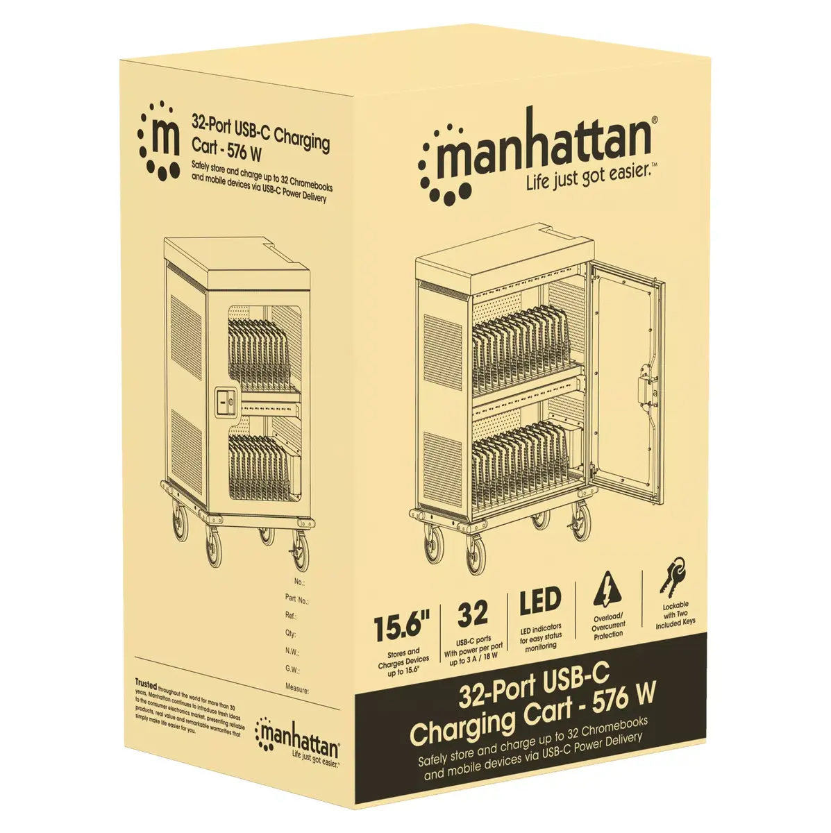 Pārvietojama ierīču pārvaldības rati MANHATTAN 102353 Photo 6