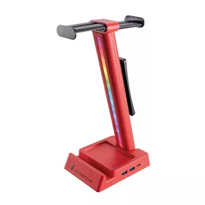 Headset stand SUREFIRE VINSON N2, ABS, 308 g, red