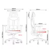 Ergonomisks ofisa krēsls MACLEAN ER-414 Photo 11
