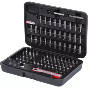 Screwdriver Bit KS Tools 911.2080 99 pcs Nickel Hexagonal 25 mm