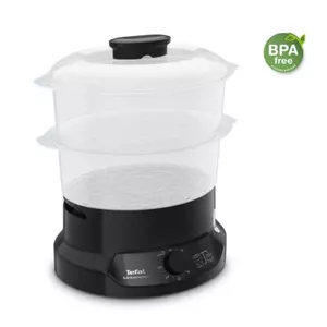 Tefal Minicompact VC139810 пароварка 2 корзина(ы) Отдельно стоящий 800 W Черный